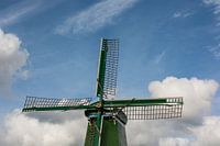 Zaanse windmills and Dutch skies.