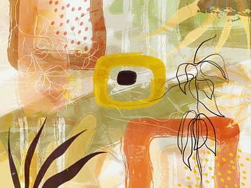 abstract organic 03 by Joan Engels