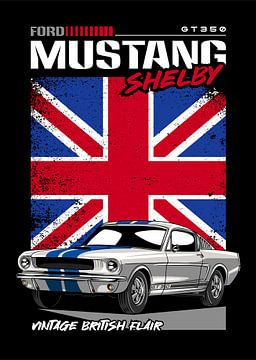 Ford Mustang Shelby GT350 Muscle Car sur Adam Khabibi