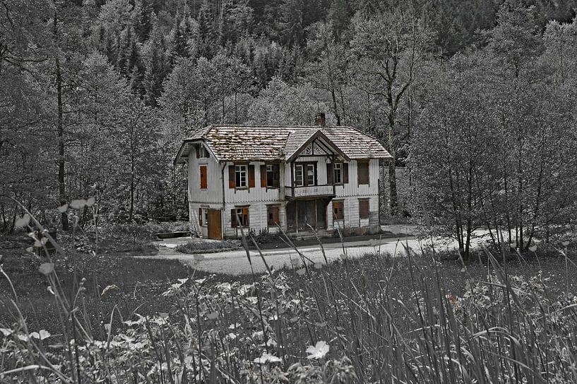Altes Schwarzwald - Hotel colored von Ingo Laue