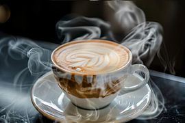 Kunst mit Kaffee von Egon Zitter