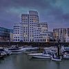 Het haven gebied in Dusseldorf van Humphry Jacobs