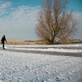 Friesland, schaatsen van Elisabeth Fotografie