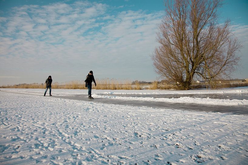 Friesland, skating by Elisabeth Fotografie