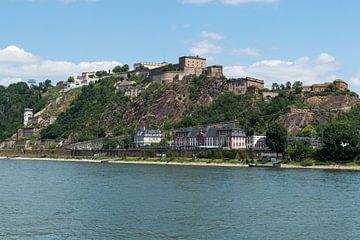 Festung Ehrenbreitstein bei Koblenz von Wim Stolwerk