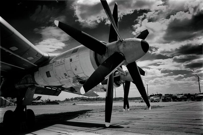 Propellers van de Tupolev 95 van Caught By Light