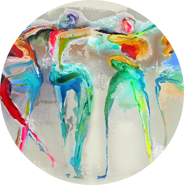 All Happy Connected People  van Atelier Paint-Ing