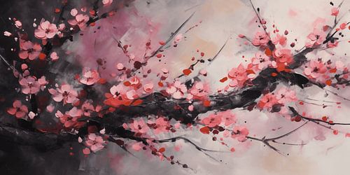 Cherry Blossom Serenade 1 by Lisa Maria Digital Art