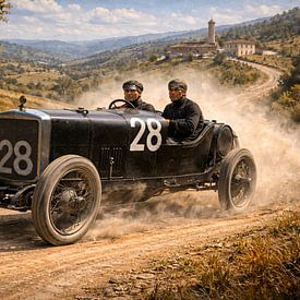Targa Florio 1922 : Alfa Romeo RL Sport sur DeVerviersBelgium