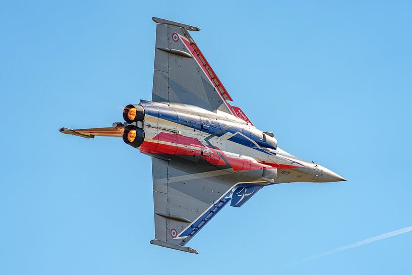 Rafale Solo Display Team 2025 of the French Air Force. by Jaap van den Berg