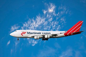 Martinair Cargo Boeing 747-412BCF, vrachtvliegtuig. Reg.nummer PH-MPS
