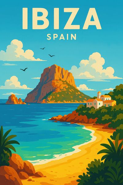 Ibiza von Poster Art Shop