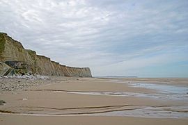 Le Cap Blanc Nez à marée basse sur Barbara Brolsma