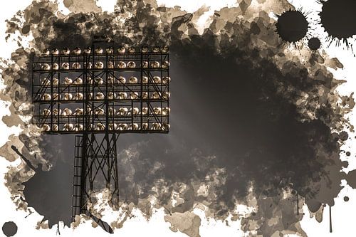 Feijenoord ART Rotterdam Stadion "De Kuip" Lichtmast