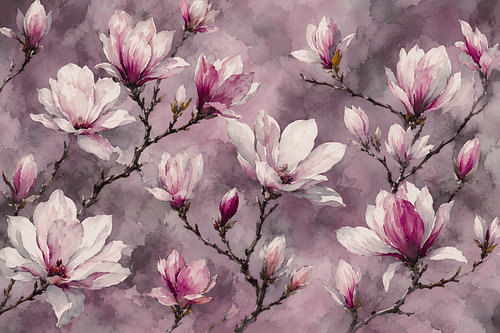 La magie des fleurs avec les magnolias