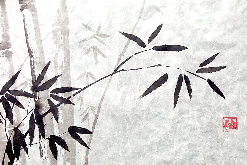 bamboo rice paper by Péchane Sumie