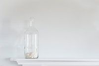 bottle of shells