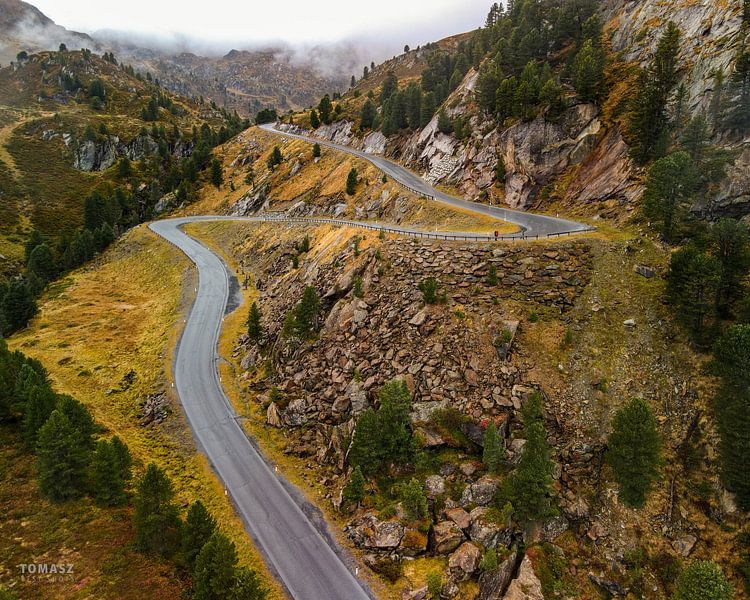 Route à péage Kaunertal Autriche par Tomasz_best_shots