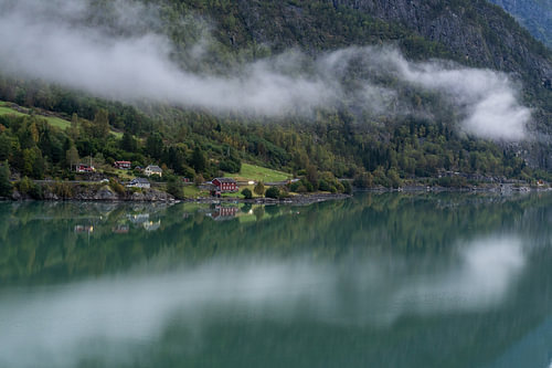 Norwegischer Wolkenspiegel