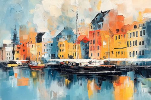 Nyhavn Schilderij