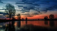 Painted sky (16:9) van Lex Schulte thumbnail