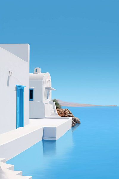 Vue de l'île par haroulita
