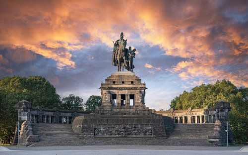 Deutsches Eck, Koblenz, Duitsland