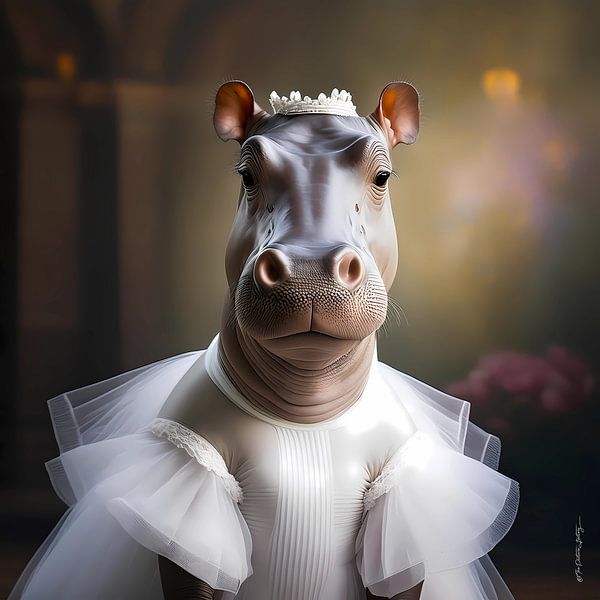Miss Hippo Hourrah par Ted Decker