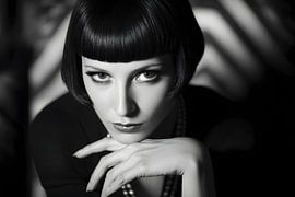 Femme Fatale in black and white by Skyfall