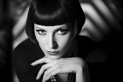Femme Fatale in zwart-wit van Skyfall