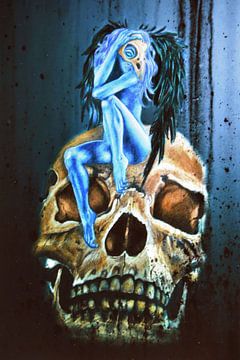 Blue fairy by Dinie de zeeuw