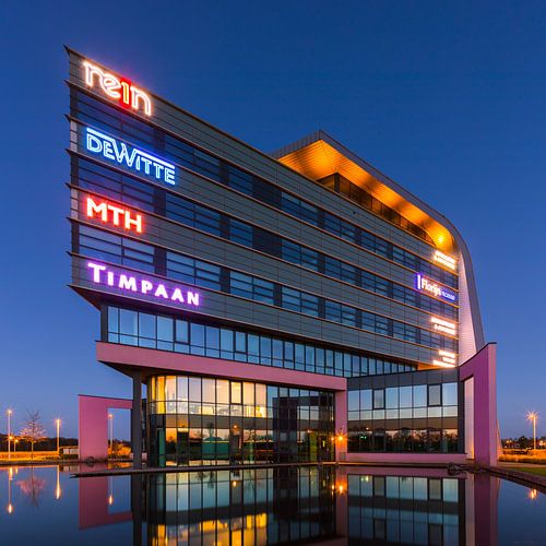 Moderne architectuur in Assen, Nederland