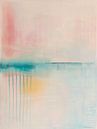 Minimalisme, modern abstract in pastelkleuren van Japandi Art Studio thumbnail
