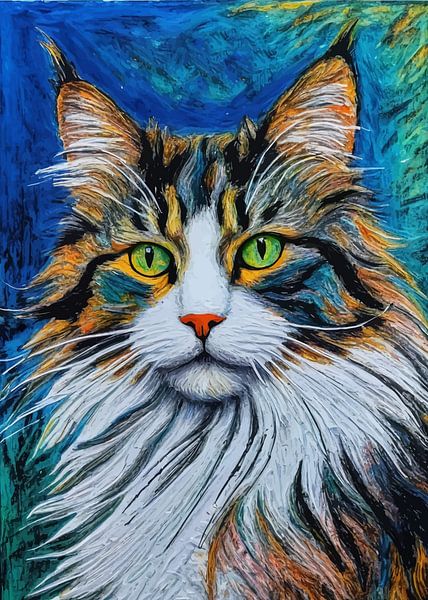Norwegische Waldkatze von MIROKKU