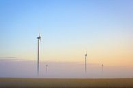 Windmolens in de Mist van Johan Vanbockryck thumbnail