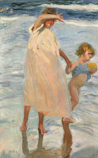 Twee zusters, Valencia, Joaquín Sorolla y Bastida van Meesterlijcke Meesters
