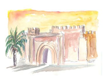 Taroudant Altstadt Tor in Marokko von Markus Bleichner