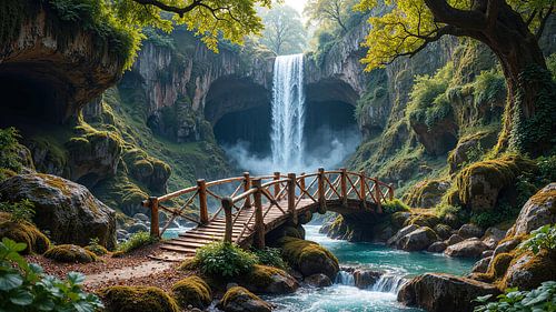 SYLVARETH – The hidden valley with waterfall in the forest
