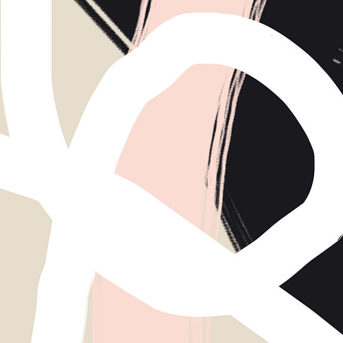 Scandinavian Abstract in Pastel Colors 003
