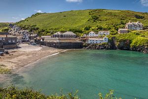 Hafen von Port Isaac in Cornwall