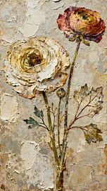 Ranunkeln – Vergänglichkeit in Öl