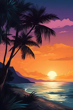 paradise eiland van PixelPrestige