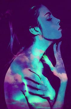 AURORA BOREALIS (2017) van Simone Morana Cyla