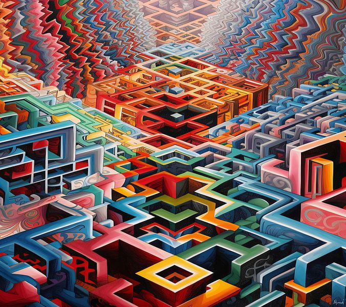 Universal consciousness by Atmani Blok