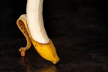 Banane à talon haut sur Henk Langerak