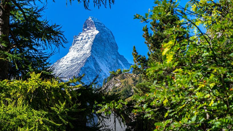 Le pic du Cervin près de Zermatt, en Suisse. par Jessica Lokker