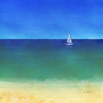 Geniesse die Stille Acrylgemälde