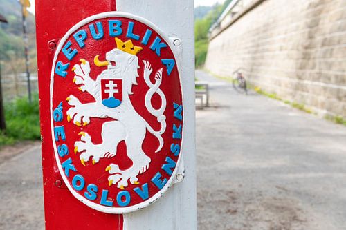 Grenspaal Republika Československa