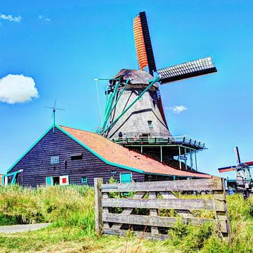 Zaanse Schans Zaandam Nederland van Hendrik-Jan Kornelis