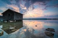 Soirée d'été au lac de Kochel par Martin Wasilewski Aperçu